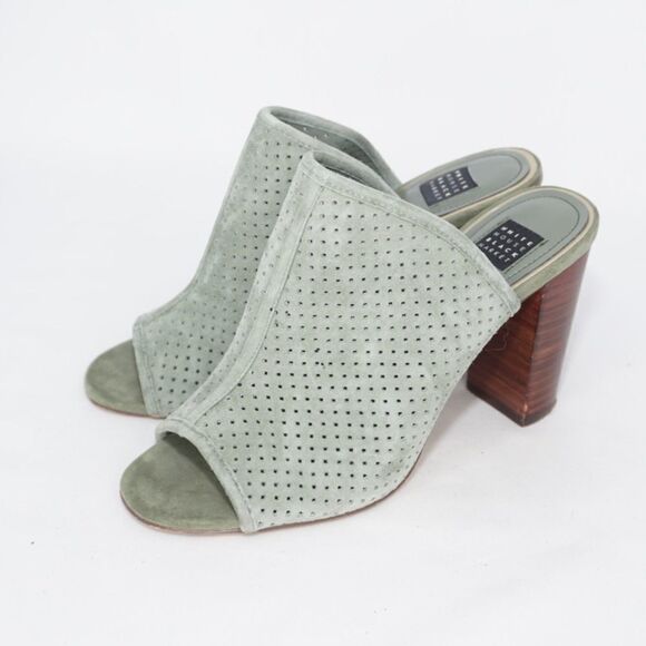 White House Black Market Shoes - White House Black Market McKenna Suede Clog Heels, Size 6.5